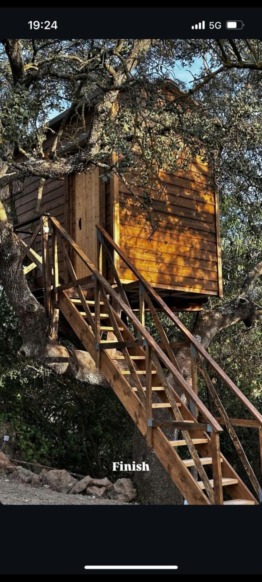 Cabana Del Arbol Lavagarural Villanueva del Rosario 외부 사진